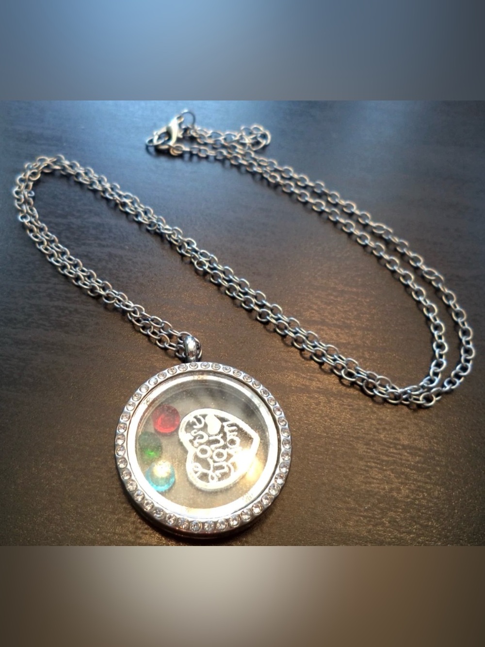 Origami Owl Floating Locket Necklace